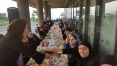 مدرسة تامر لتعليم أحكام القرآن الكريم بيافا تستضيف طلابها على وجبة عشاء